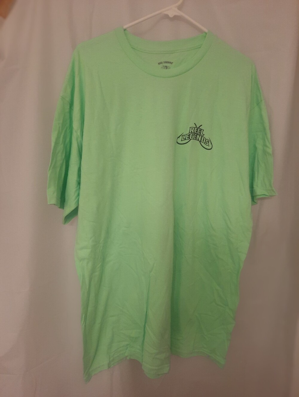 Reel Legends Men's Short-Sleeve Tee in Mint